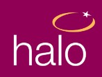 Halo leisure centre logo