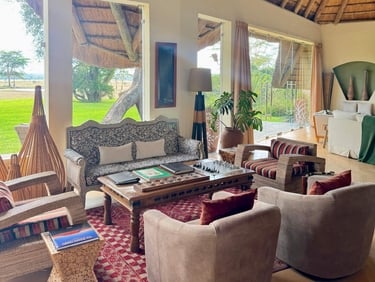 Solio Lodge Kenya common area