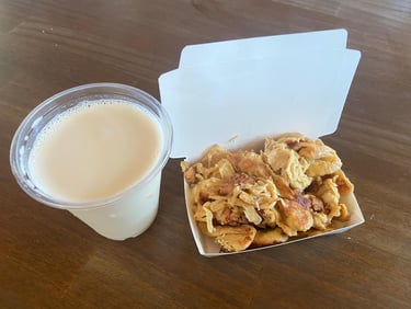 tofu milk fried tofu skin