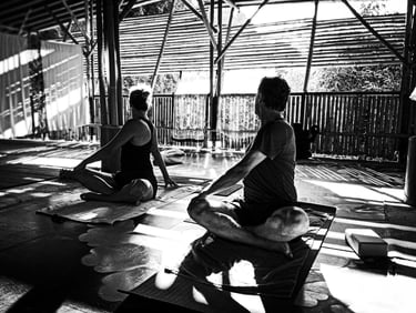 Seated twists are effective in promoting lymphatic flow in the abdominal region.