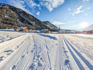 Langlaufen direkt bei der Ferienwohnung