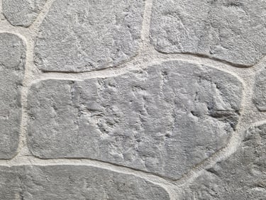 Práce imitácie kameňa