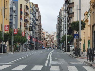 Jaen centro l Asociación de vecinos avenida de Madrid a Jaen centro