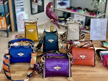 Sacs à main assorties lunettes Calliopée Optic