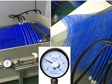 how capillary tube mats take pressure test
