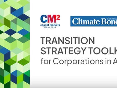 Capital Markets Malaysia and Climate Bonds Initiative Launch Transition Strategy Toolkit