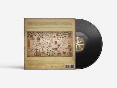 Paniczyk vinyl album in a sleeve back cover