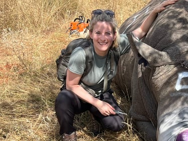 Dr Ellen Denstedt, Liasson Officer of WildAssist Africa
