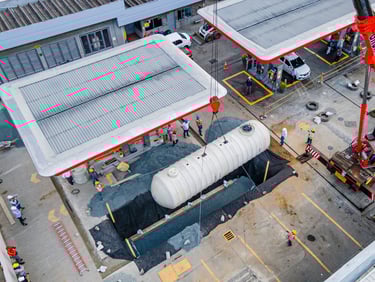 Instalacion tanque de combustible eds terminal cali obras civiles