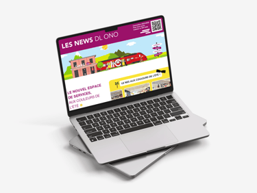 newsletter SNCF mockup