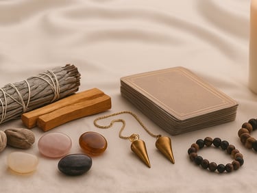 ésotérisme & spiritualité, oracles, pendules divinatoires, bougie magiques