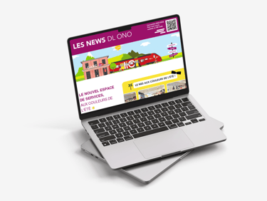 newsletter SNCF mockup