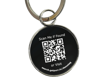 Purr QR Tag Back