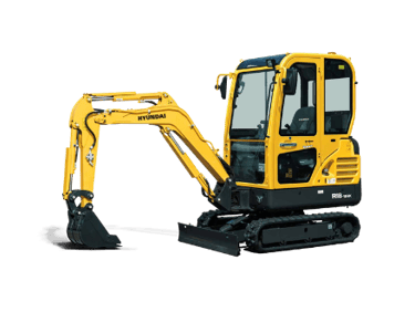 2 ton digger supplied with operator available from DGMachineHire.com