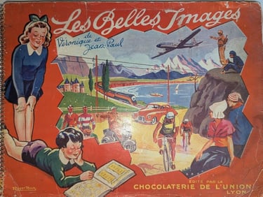 1951 Chocolat De L'Union Les Belles Images Sports Card Album