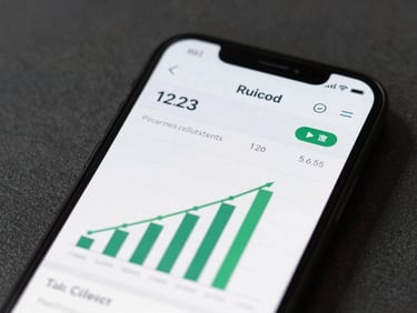 Landscape view of mobile app analytics screen displaying rapid user acquisition metrics