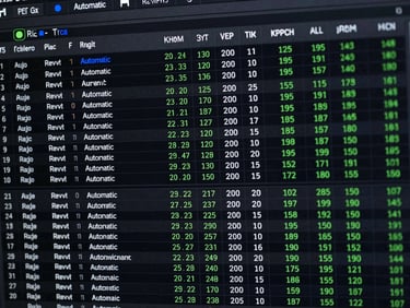 Close-up of Revit property panel and customized schedule showing automatic wire sizing and circuit calculations, high-contrast dark mode, sharp digital UI