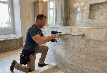 Handyman Services Twin Cities - Bar Install 