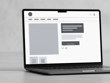 Minimalist digital product photography, crisp studio light, a high-fidelity WooCommerce interface mockup on a sleek laptop screen, clean charcoal and white tones, sharp macro focus.