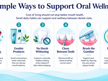 simple ways to support oral wellness