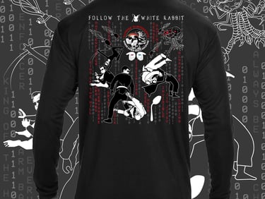 Matrix Theme Jiu-jitsu rash guard