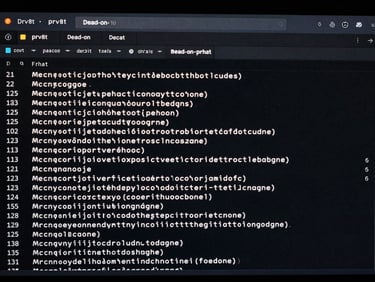 Dead-on orthographic screenshot of the prv8t chat interface on a dark screen, showing clean monospace cryptographic keys and zero user identifiers
