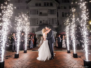 Atlanta Cold Sparklers for wedding first dance or birthday entrance for a wedding