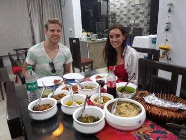 ZM Homestay agra cooking and exotic dining