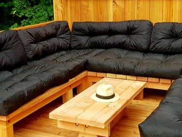 Pergola extérieur en bois