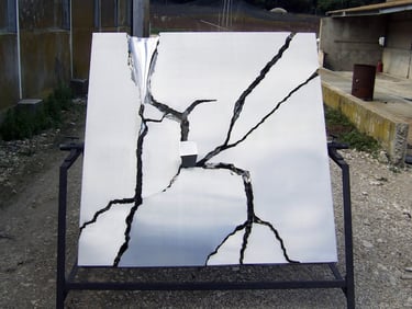 Impact, Sculpture de Patrice Racois