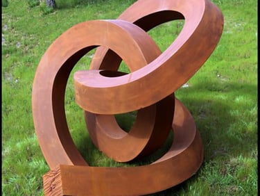 Simple Noeud, Sculpture de Patrice Racois