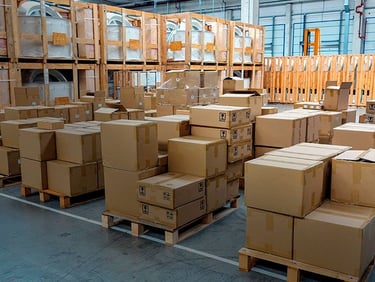 almacen de consolidación de carga