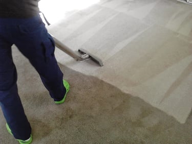 Hot Water Extraction Carpet Cleaning by Grossbusters Carpet cleaning