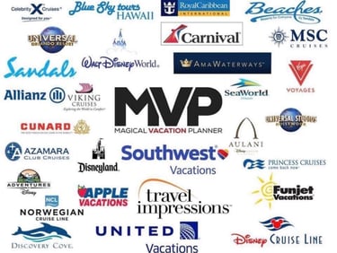 a bunch of logos on a white background