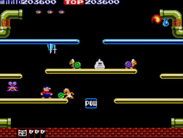 Mario Bros. Shellcreeper Hell