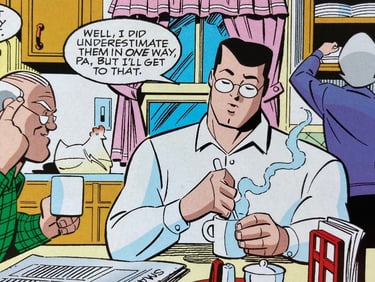 Superman Adventures 6, Clark's folks