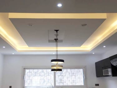 Faux plafond platre Maroc 