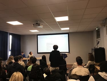 Discovering Europe at the La Fontaine des Eaux high school in Dinan