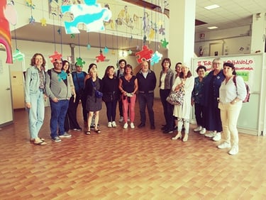 Visit to the Thirsting For Europe partner school in Prato: Istituto comprensivo Gandhi