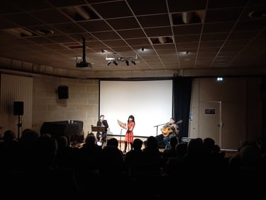 photo of the fado concert by Céline Costa's group