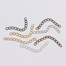 Ajout chaînette d'extension bijoux Les Couleurs de Lo