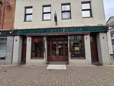 a cafe Kempock Street in Gourock - Cafe Continental 