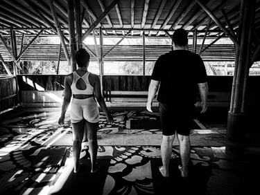 Tadasana is the blueprint for every standing pose. Root through your feet, lengthen the spiner