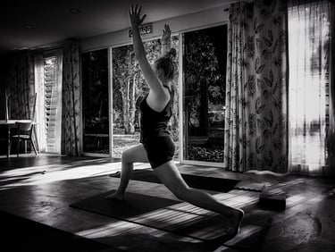 Warrior Pose in Yoga