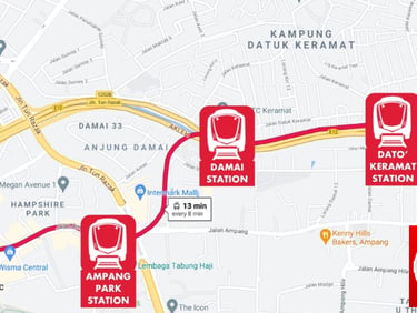 astrum ampang residence location
