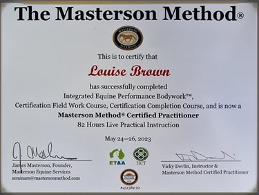 Masterson certificate