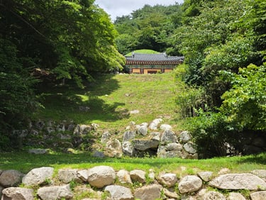 View of Seokguram Grotto building