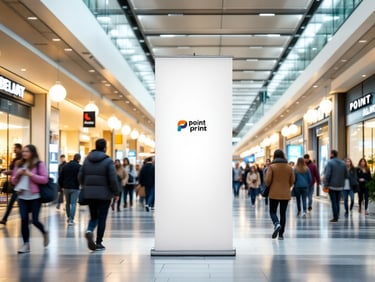 roll-up s vymeniteľnou grafikou