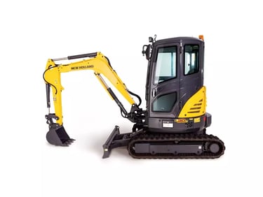 3 ton digger supplied with operator available from DGMachineHire.com