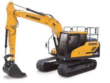 14 ton digger supplied with operator available from DGMachineHire.com